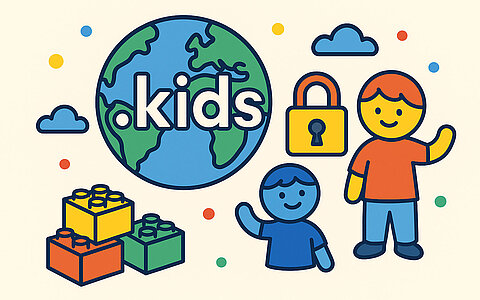.kids Domains jetzt sichern 