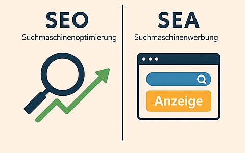 SEO vs. SEA was ist der Unterschied?