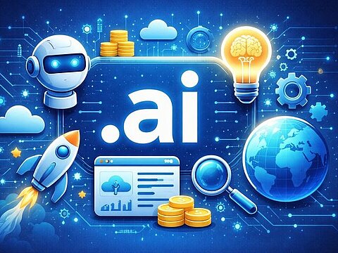 Die Domainendung .ai – Bedeutung, Boom durch KI und aktuelle Entwicklungen