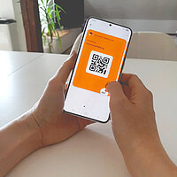 Android-Wallet des Deutschen Fußballmuseums in Dortmund